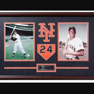 Willie Mays San Francisco Giants 22x18 Signed GFA